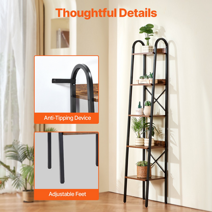 IronFrame 5-Tier Industrial Shelf – detail 5