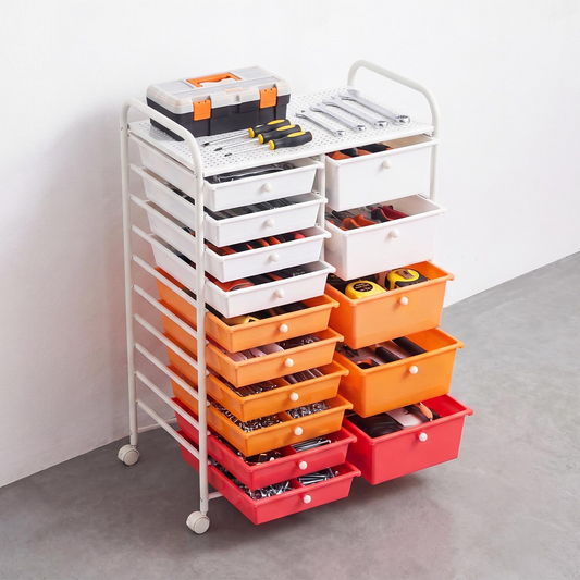 CraftRoll 15-Drawer Rolling Cart