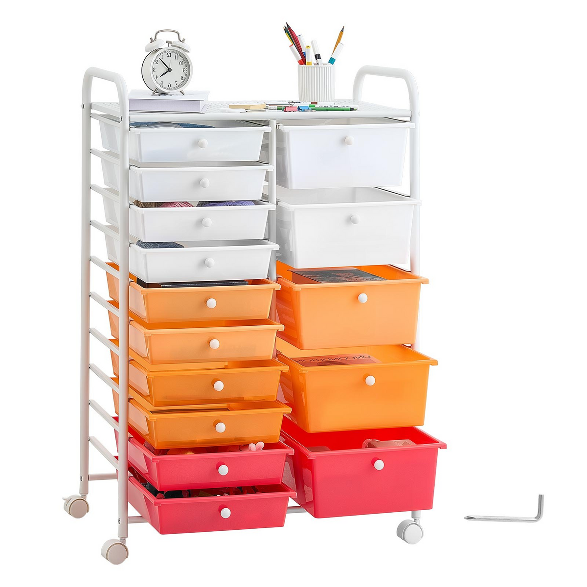 CraftRoll 15-Drawer Rolling Cart – detail 7