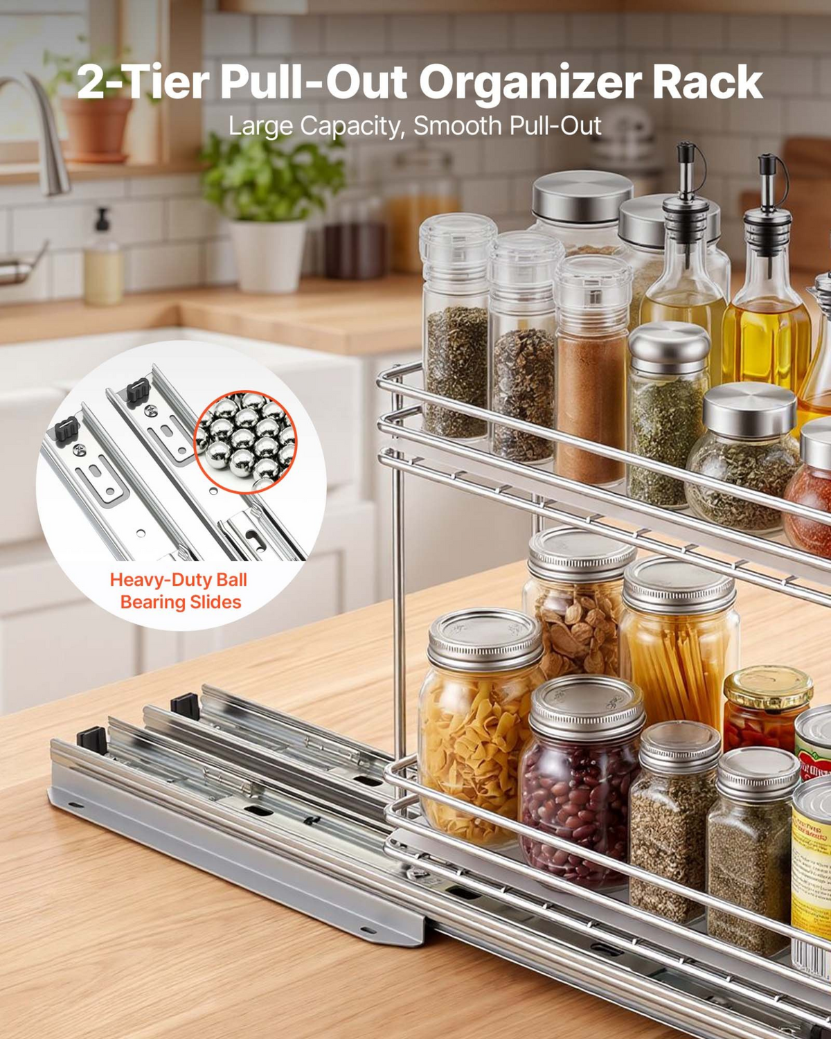 SlideSpice 2-Tier Spice Rack – detail 1