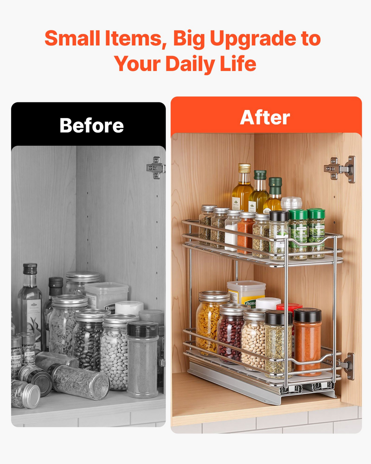 SlideSpice 2-Tier Spice Rack – detail 4