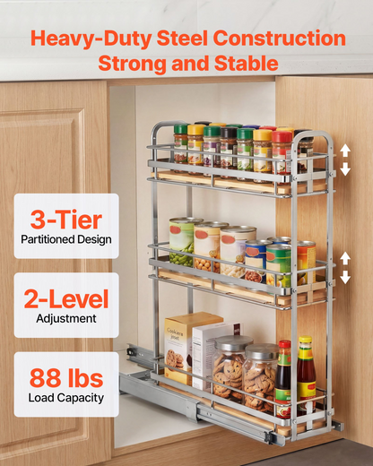 SlideSpice 3-Tier Cabinet Organizer – detail 2