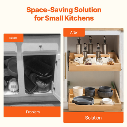 SlideEase Pull-Out Cabinet Organizer – detail 3