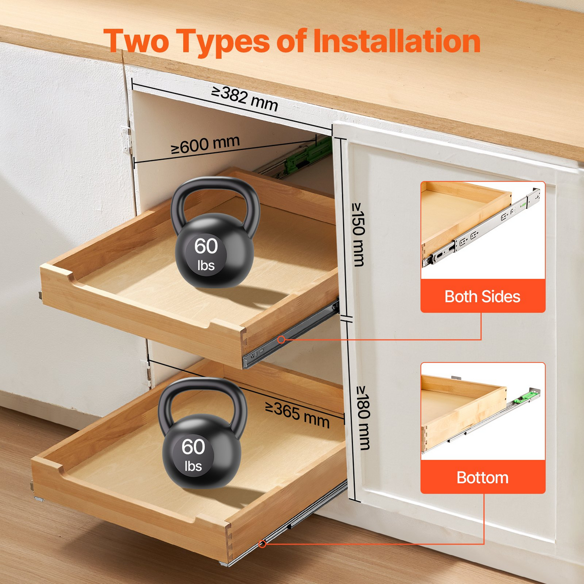 SlideEase Pull-Out Cabinet Organizer – detail 4