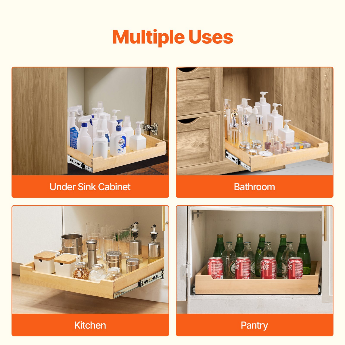 SlideEase Pull-Out Cabinet Organizer – detail 5