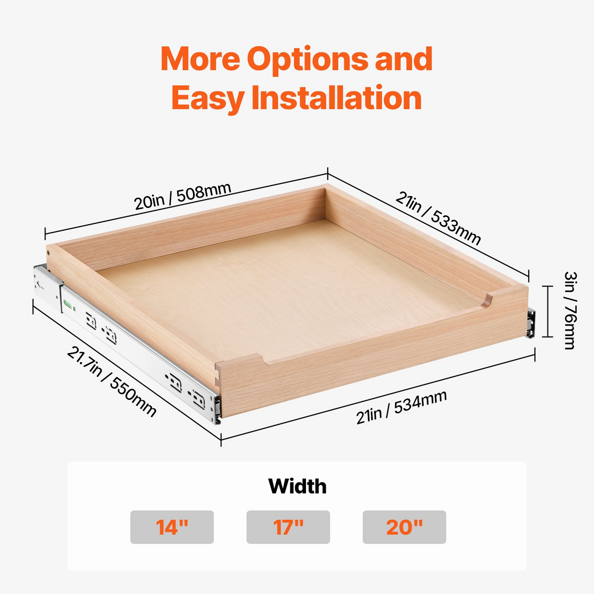 SlideEase Pull-Out Cabinet Organizer – detail 6
