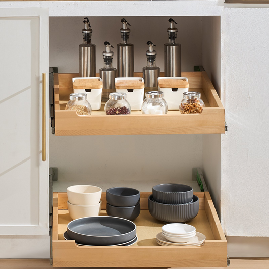 SlideEase Pull-Out Cabinet Organizer