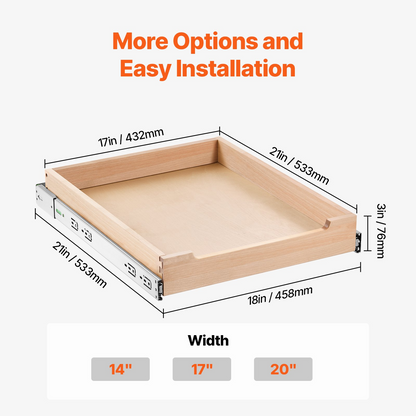 SoftGlide Wood Cabinet Drawer – detail 6
