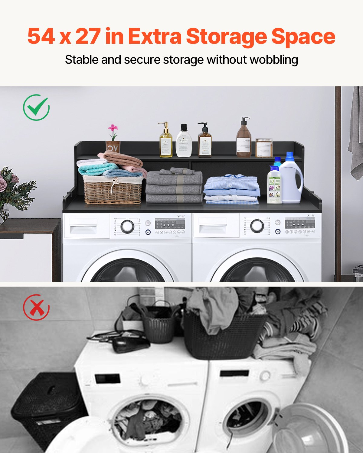 DrawerSpan Washer Dryer Countertop – detail 1