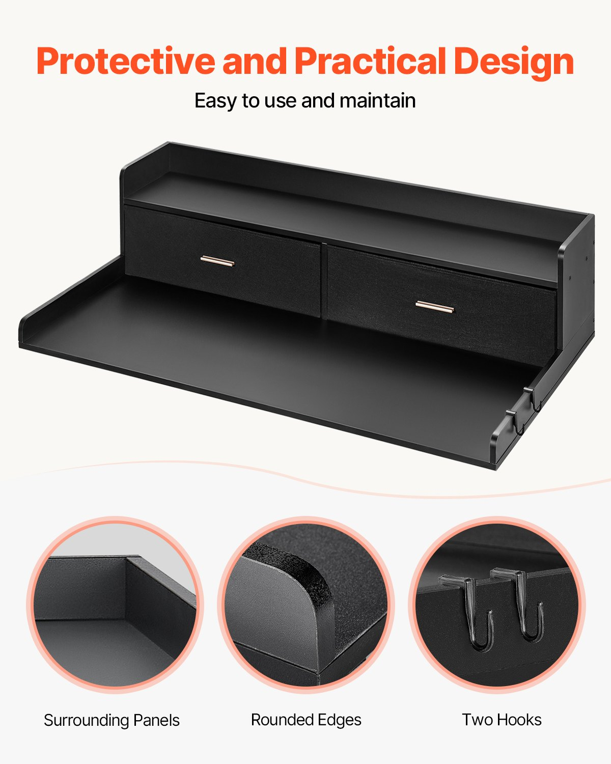 DrawerSpan Washer Dryer Countertop – detail 4