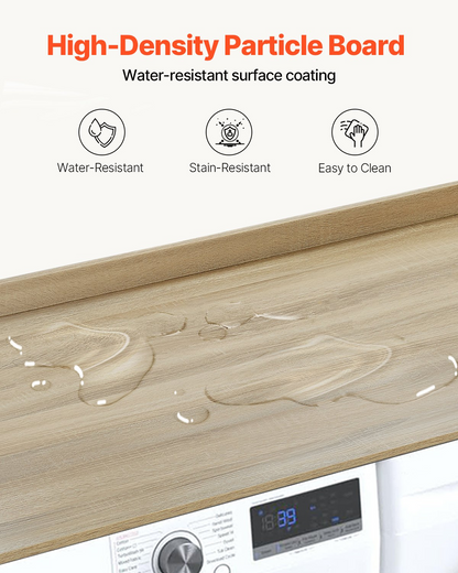 SpanTop Washer Dryer Countertop, Oak – detail 2