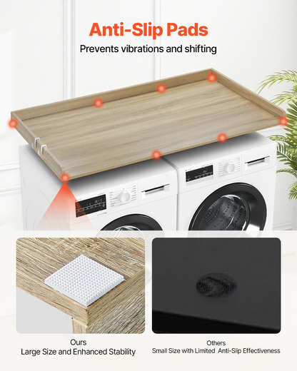 SpanTop Washer Dryer Countertop, Oak – detail 3
