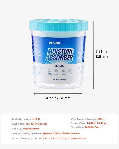 DryAir Moisture Absorber Bucket – detail 6