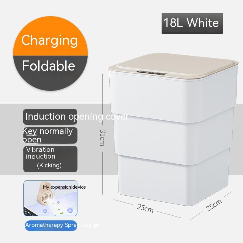 SmartLid Sensor Trash Bin – detail 6