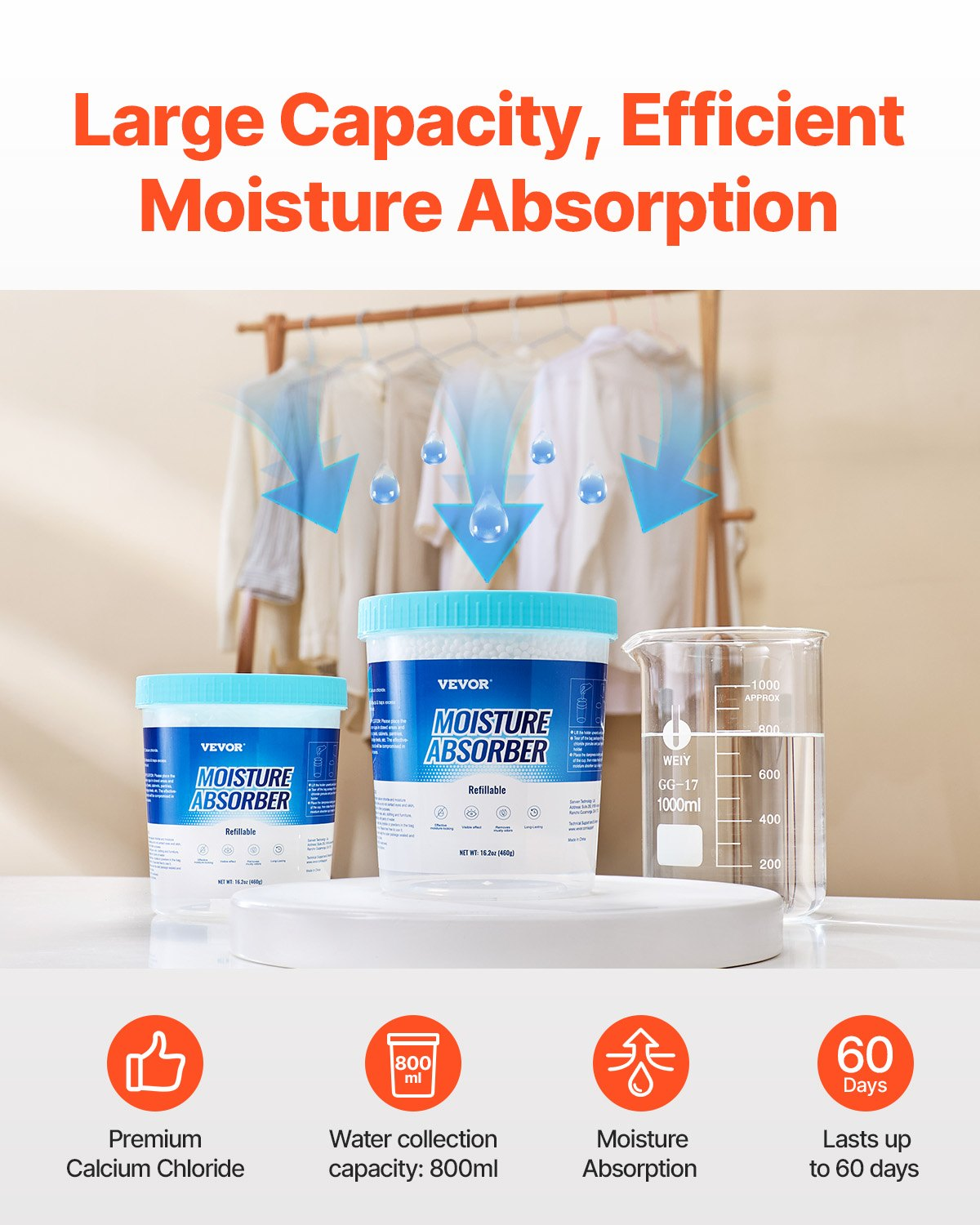 DryAir Moisture Absorber Bucket – detail 9