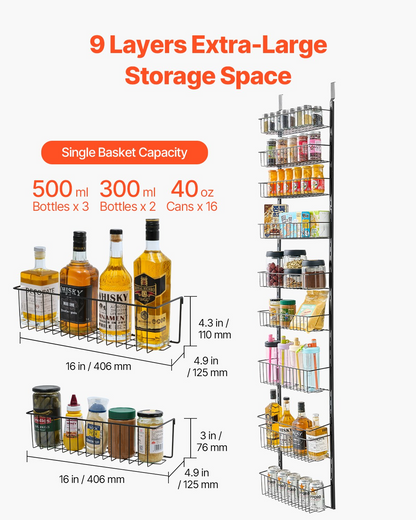 HangWell 9-Tier Pantry Organizer – detail 3