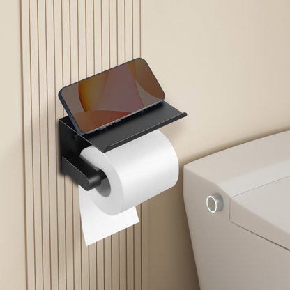TwinRoll Toilet Paper Holder with Shelf – detail 7