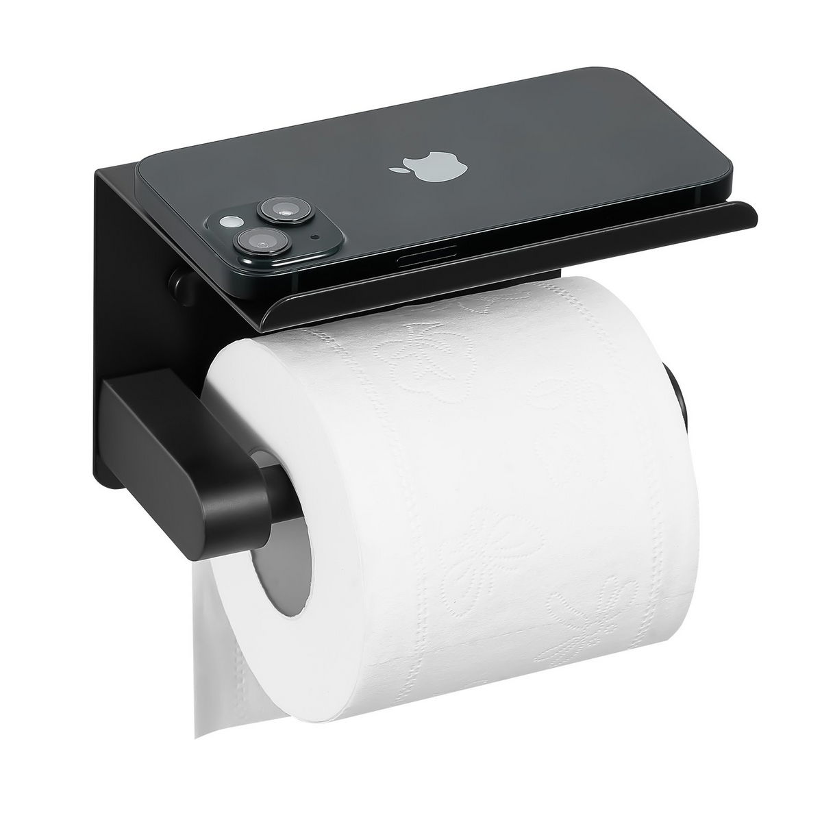 TwinRoll Toilet Paper Holder with Shelf