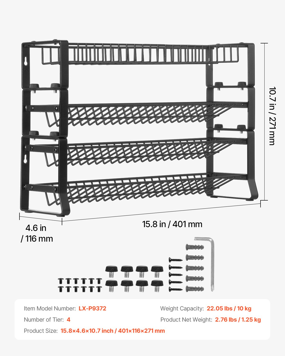 StackSpice 4-Tier Spice Rack – detail 5