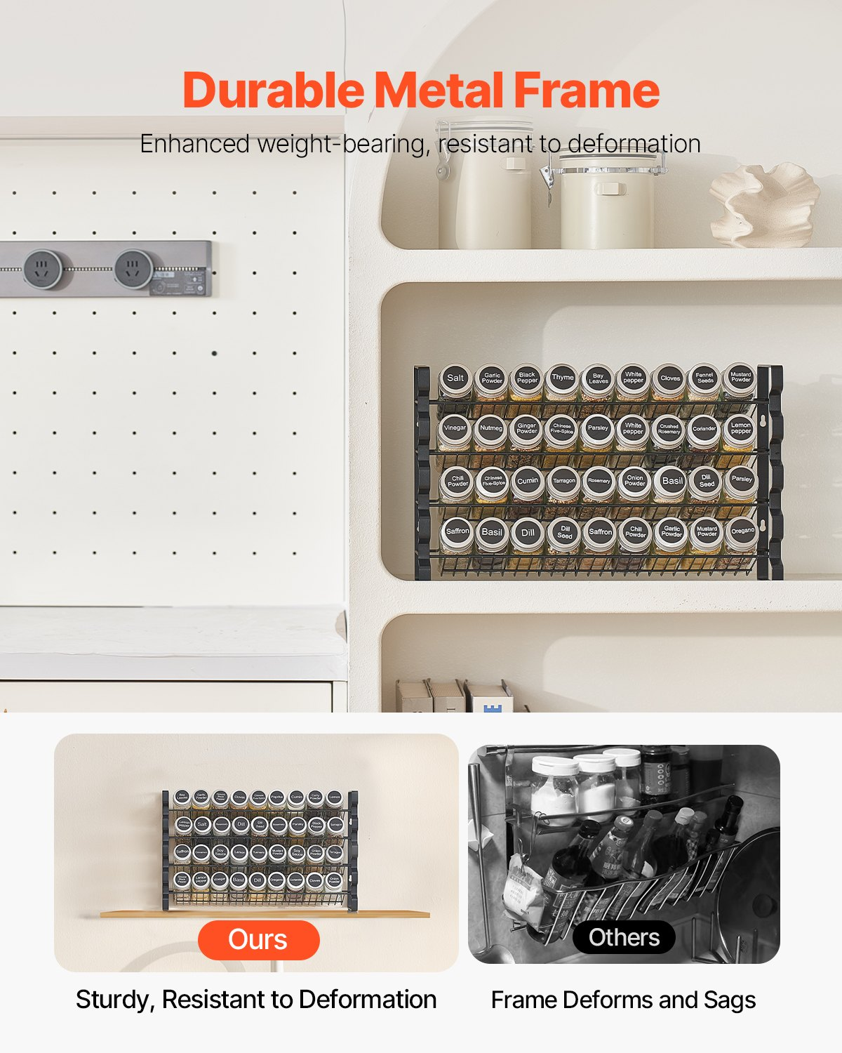 JarSet 36-Jar Spice Organizer Kit – detail 3