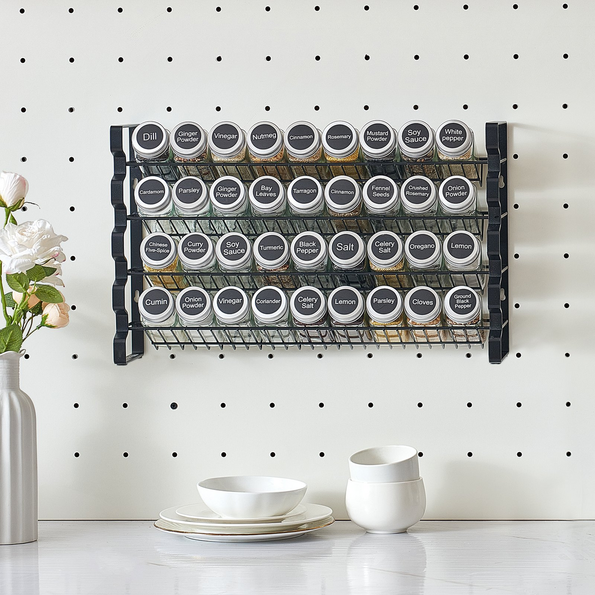 JarSet 36-Jar Spice Organizer Kit – detail 6