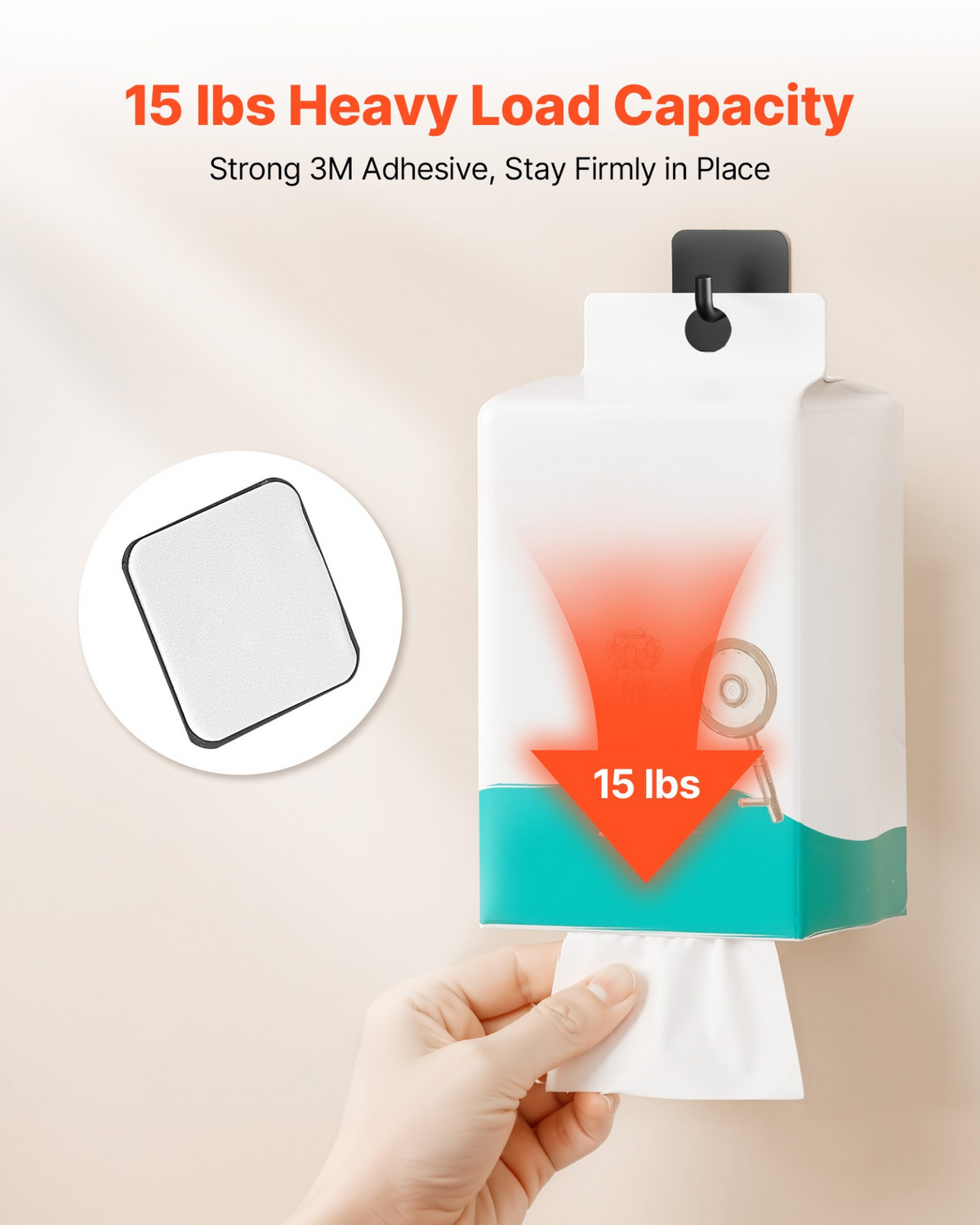 StickHold Adhesive Wall Hooks – detail 2