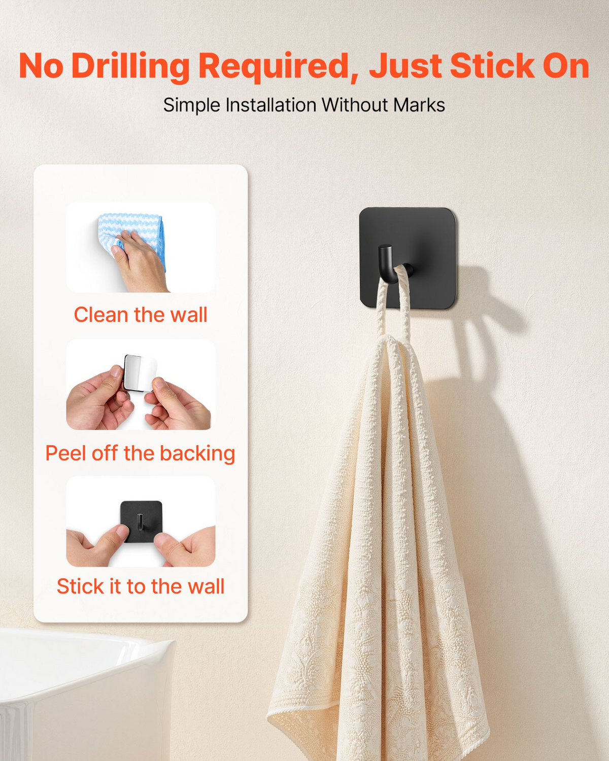 StickHold Adhesive Wall Hooks – detail 3