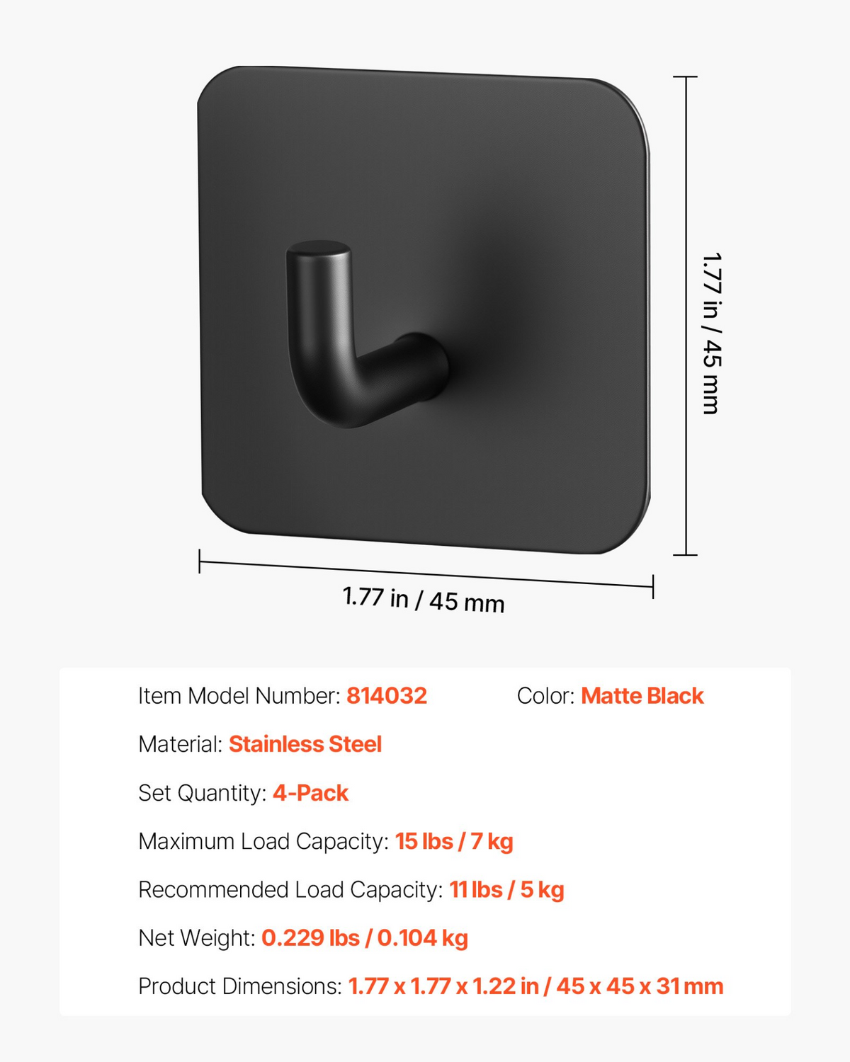 StickHold Adhesive Wall Hooks – detail 6
