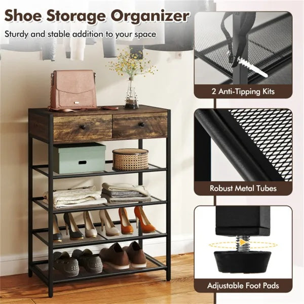 HallKeep Entryway Storage Cabinet – detail 4