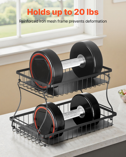 PeelPerch 2-Tier Countertop Fruit Basket – detail 2