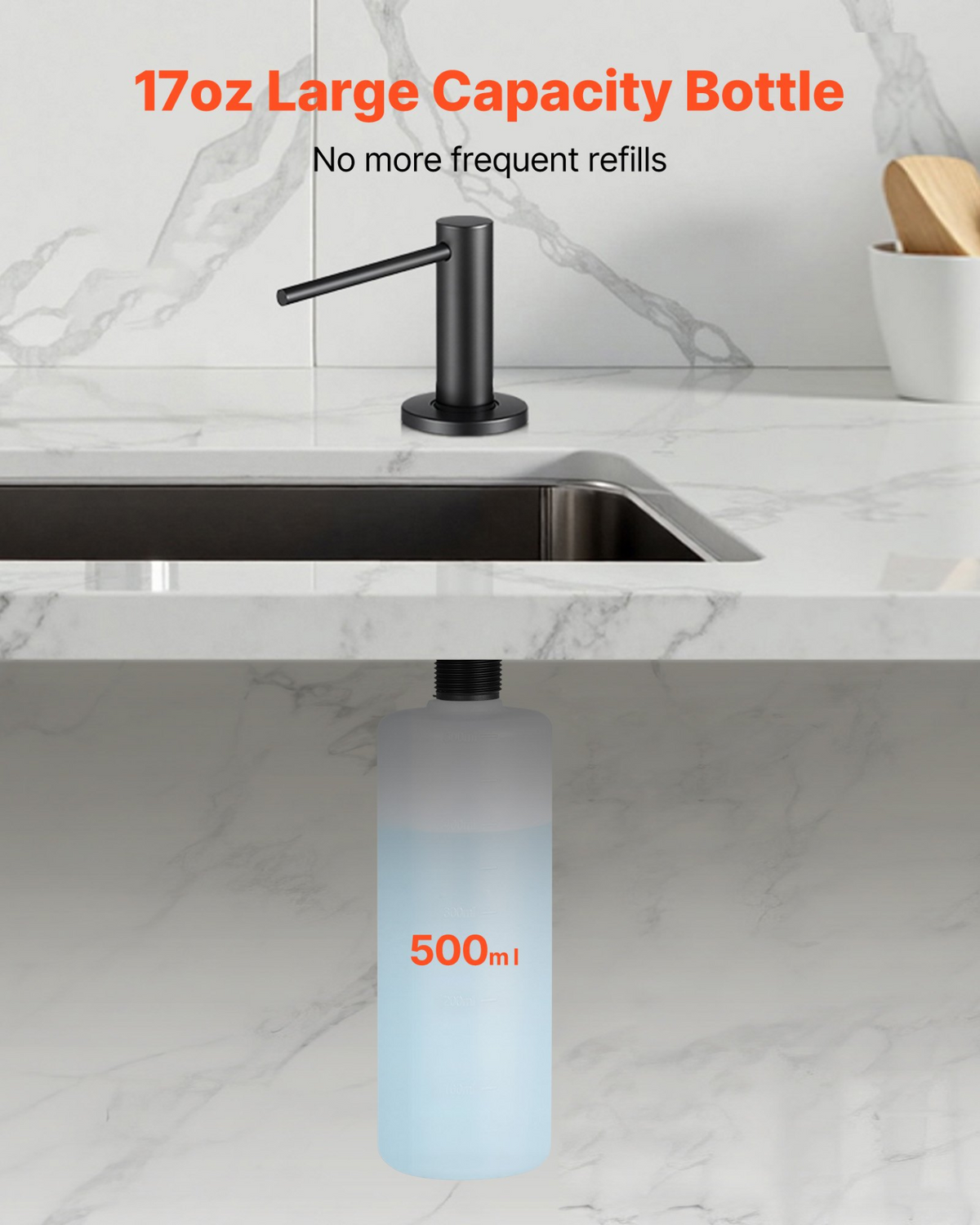 SinkFlow Built-In Soap Dispenser – detail 3