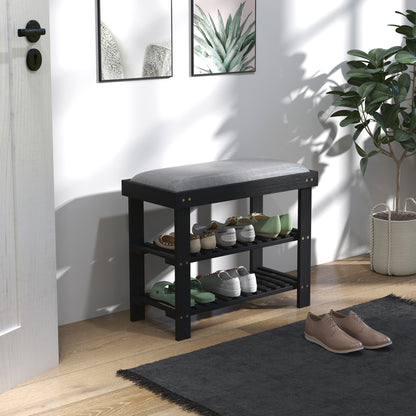 OakBench Bamboo Shoe Storage Bench