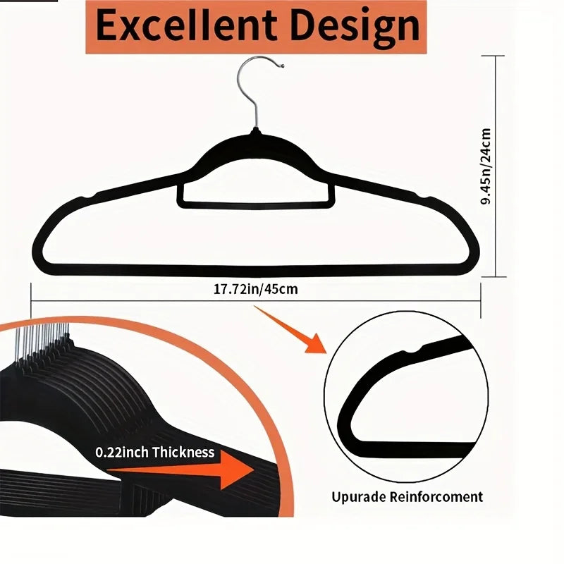SoftHold Non-Slip Velvet Hangers