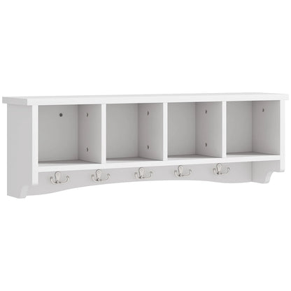 HookHaven Wall-Mounted Coat Rack