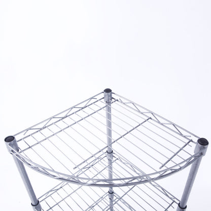 IronTier 4-Tier Corner Wire Shelving Rack – detail 5