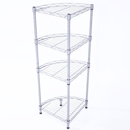 IronTier 4-Tier Corner Wire Shelving Rack – detail 1