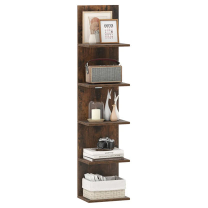 GrainStep 5-Tier Wall Mounted Corner Shelf – detail 4