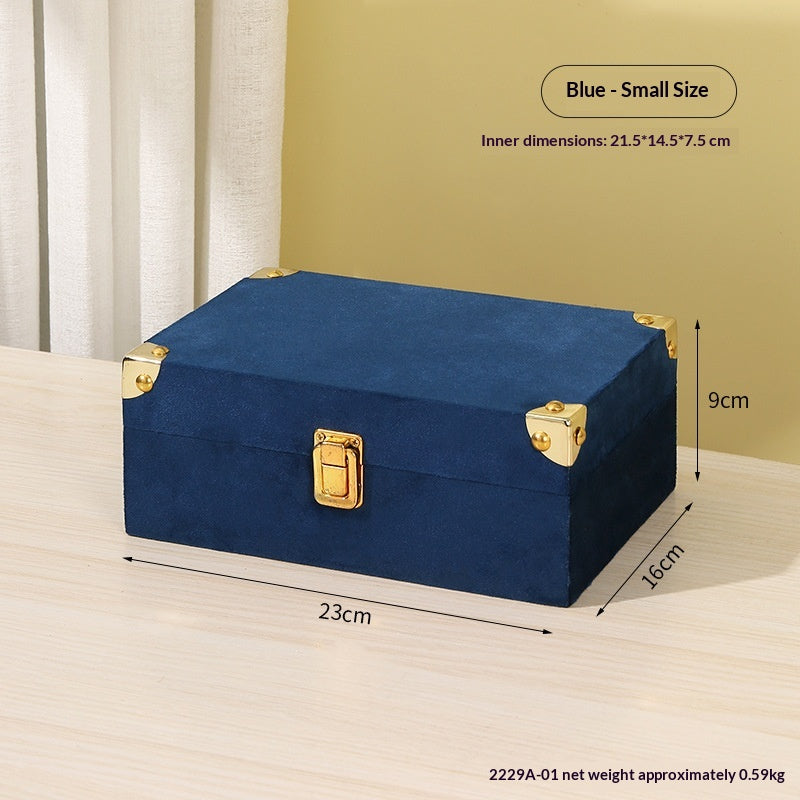 ZenBox Wooden Jewelry Organizer open