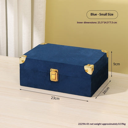 ZenBox Wooden Jewelry Organizer open