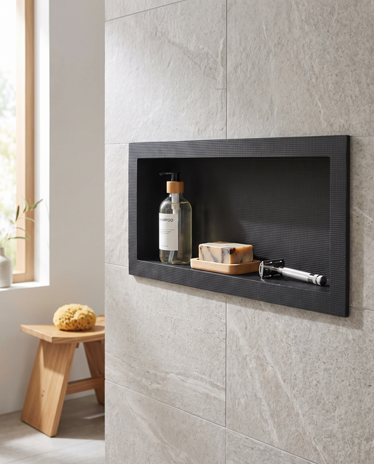 NicheSpan Recessed Shower Shelf