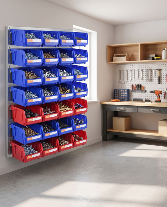 StackBin Mini Storage Organizer, 24-Pack