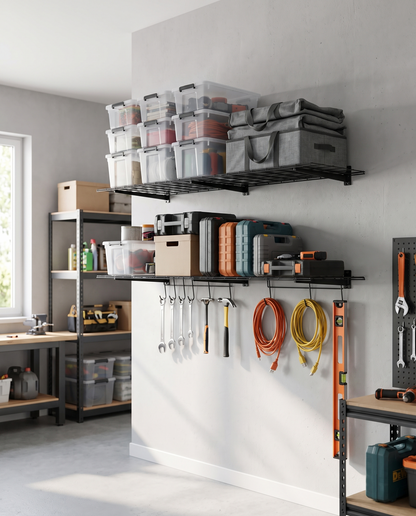 WallTier Garage Storage Shelf, 2-Pack